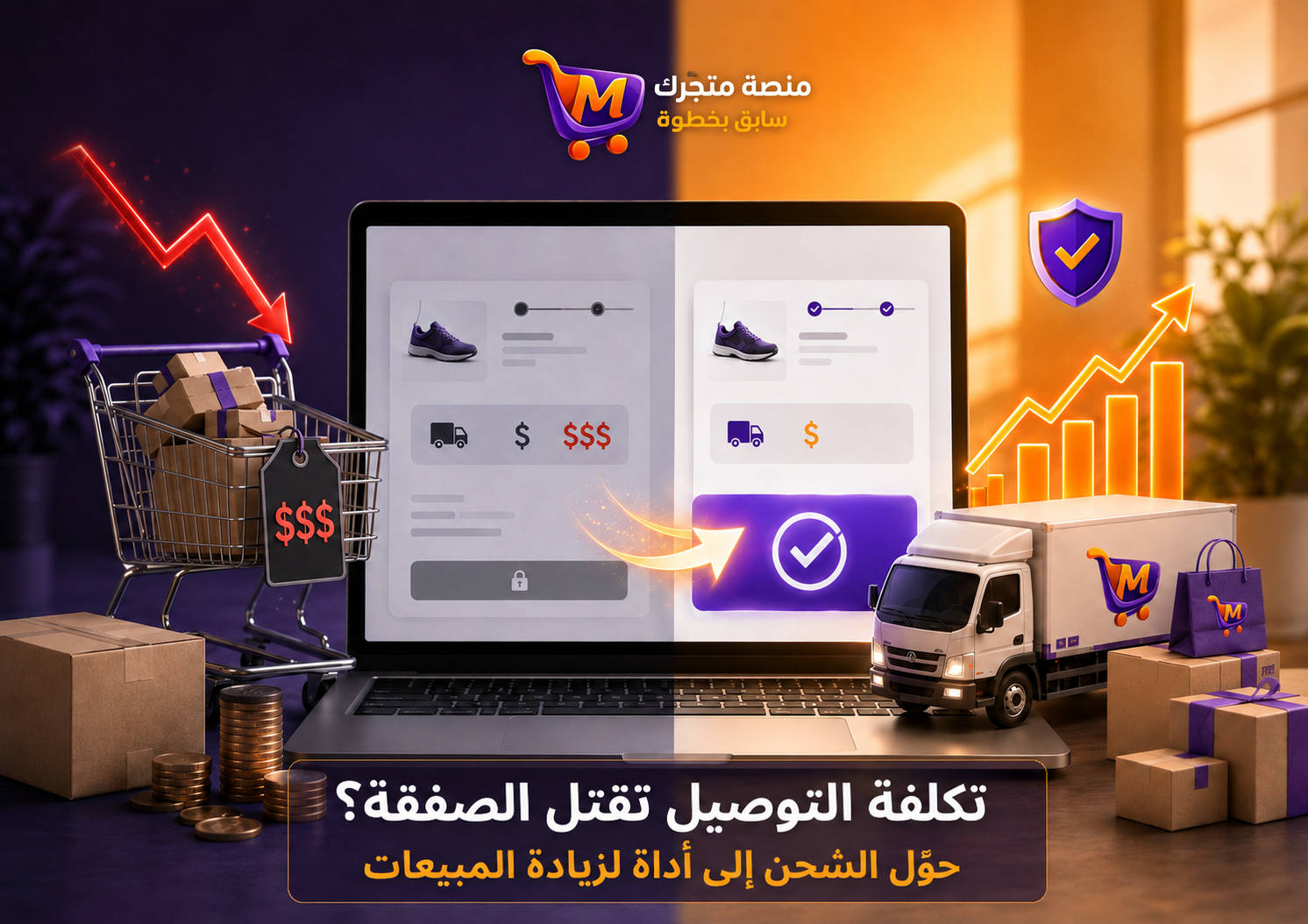 تكلفة التوصيل تقتل الصفقة؟ هكذا تحول الشحن جزءًا من استراتيجية البيع